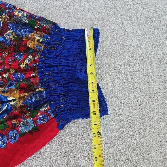 Kathmandu Imports Patchwork Pants Boho Peasant Hippie Festival Standard Size - Picture 13 of 16